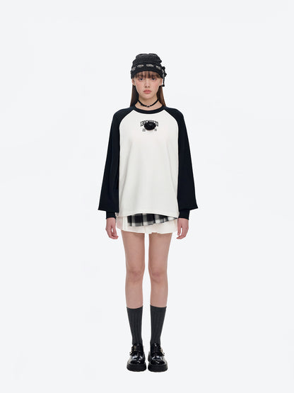 13DE MARZO Doozoo Colour-Blocked Raglan Sleeve - 13DE MARZO