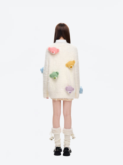 13DE MARZO Doozoo Fuzzy Socks Beige - 13DE MARZO