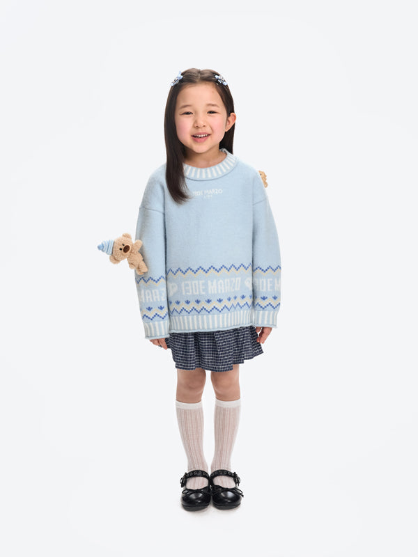 13DE MARZO BabyBear Fair Isle Knit Sweater - 13DE MARZO