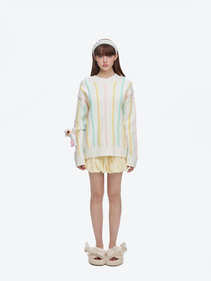 13DE MARZO Unicorn Bear Sweater - 13DE MARZO