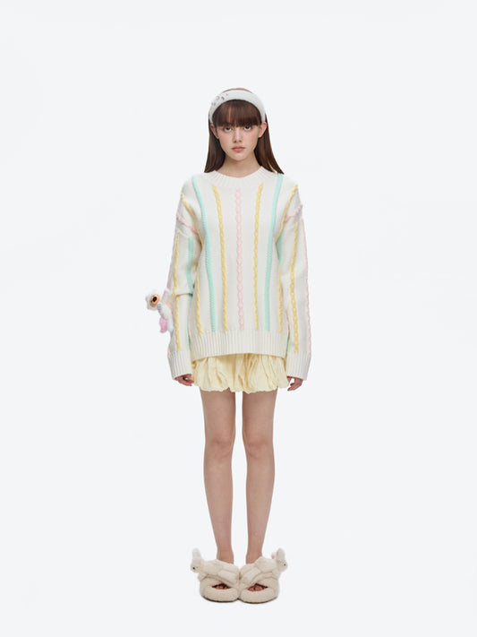 13DE MARZO Unicorn Bear Sweater - 13DE MARZO