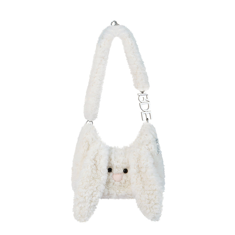 13DE MARZO Doozoo Fuzzy Underarm Bag - 13DE MARZO
