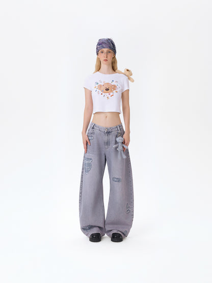 13DE MARZO Broken Blade Jeans - 13DE MARZO