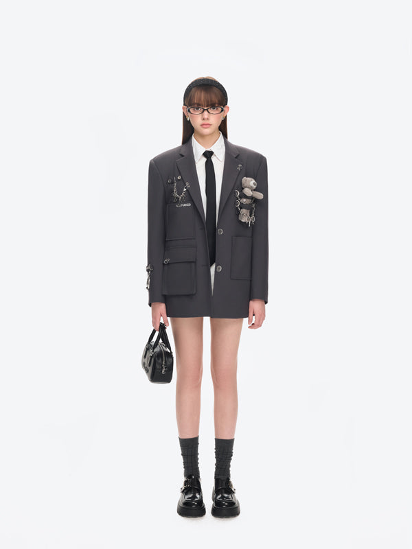 13DE MARZO Chains Multi-Pocket Suit - 13DE MARZO