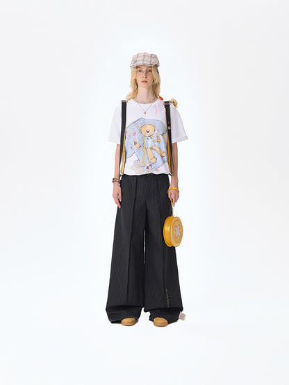 13DE MARZO Tailor Bear Ruler Overall - 13DE MARZO