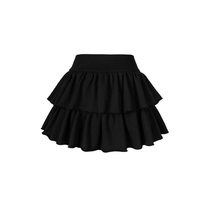13DE MARZO RONRON Bear Ruffle Skort - 13DE MARZO