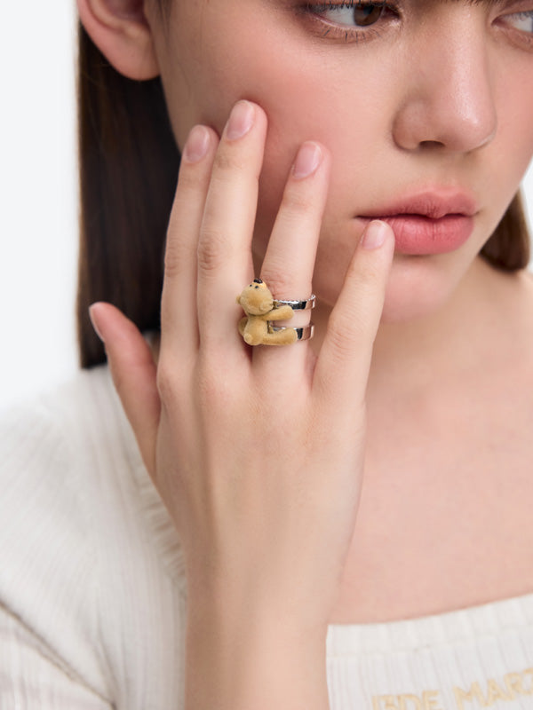 13DE MARZO Huggy Bear Double Ring - 13DE MARZO