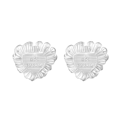 13DE MARZO Bear Pearl Bow  Ear Stud - 13DE MARZO