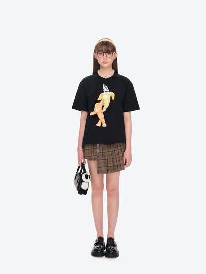 13DE MARZO Monkey Banana Bear T-Shirt - 13DE MARZO