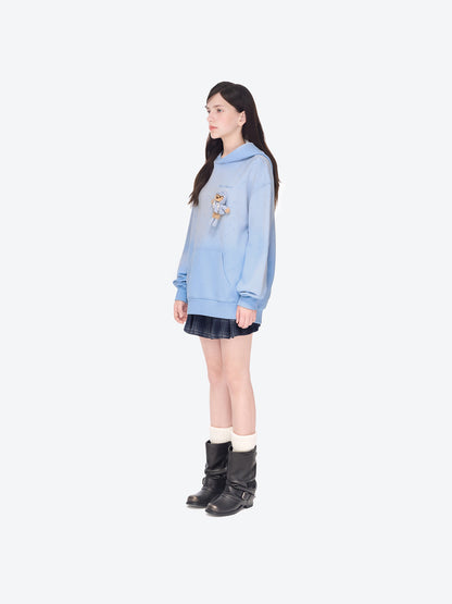 13DE MARZO Rainy Day Hoodie Blue - 13DE MARZO