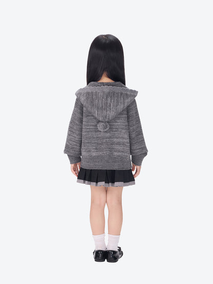 13DE MARZO BabyBear Pleated Dress Black