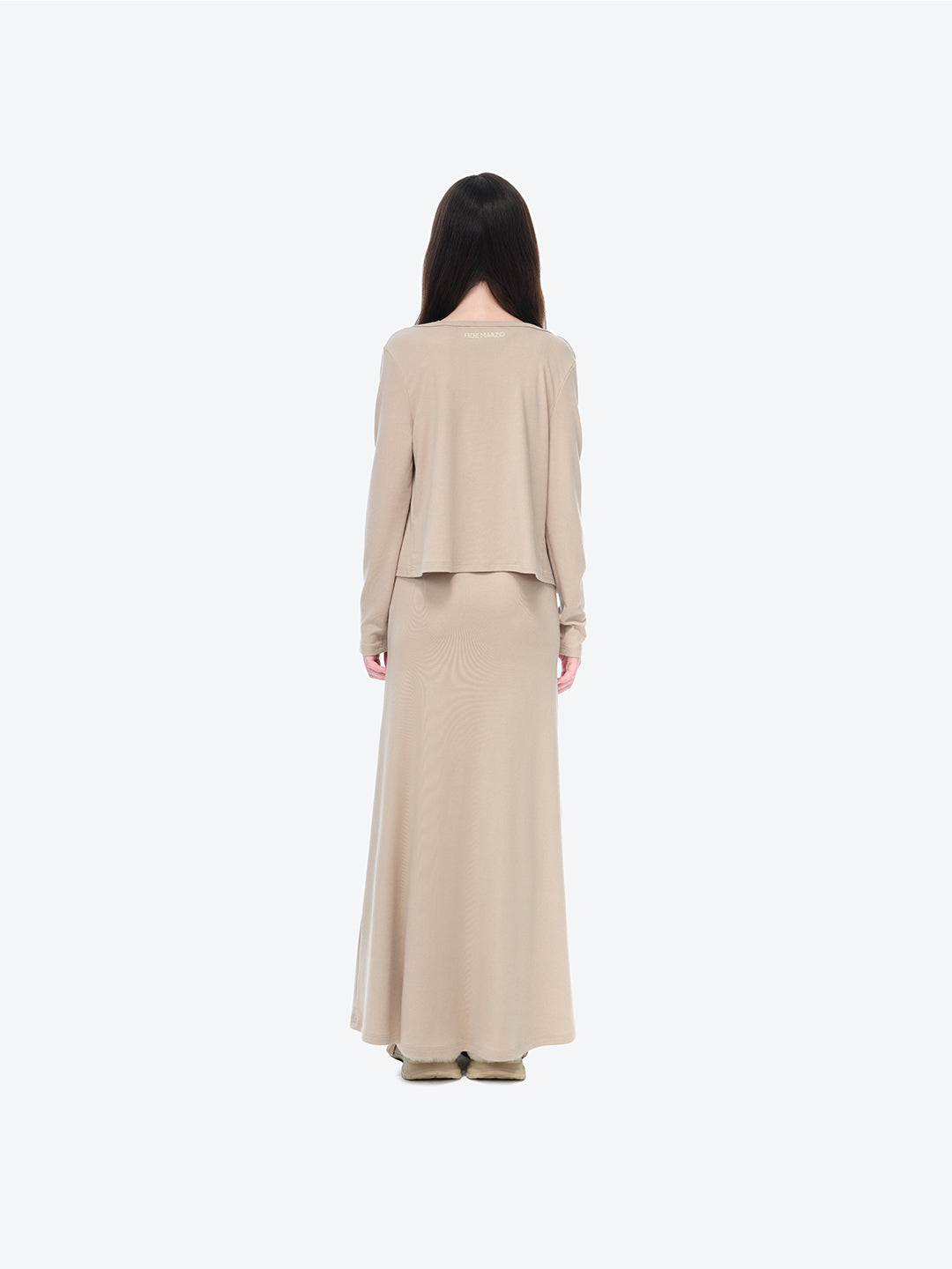 13DE MARZOBear Top With Bodycon Dress Khaki 13DE MARZOBear Top With Bodycon Dress Khaki