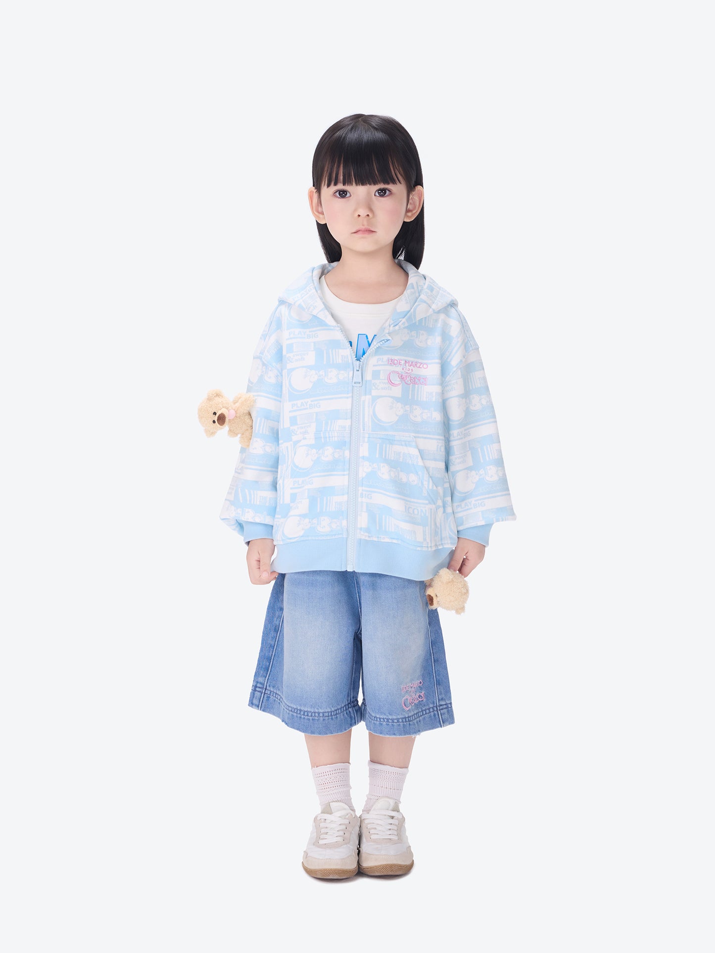 13DE MARZO BabyBear Bubblegum T-shirt Blue - 13DE MARZO