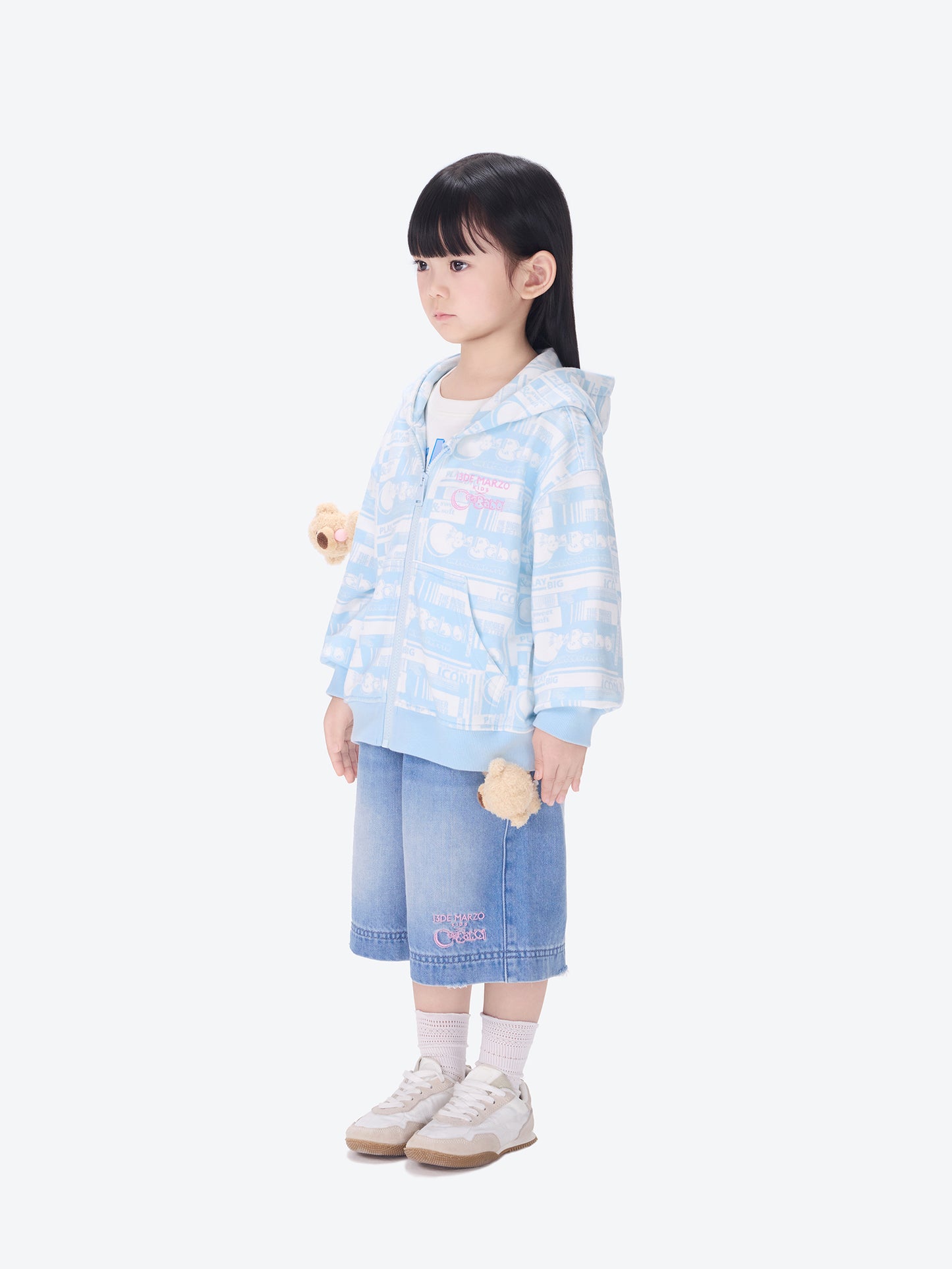 13DE MARZO BabyBear Bubblegum T-shirt Blue - 13DE MARZO