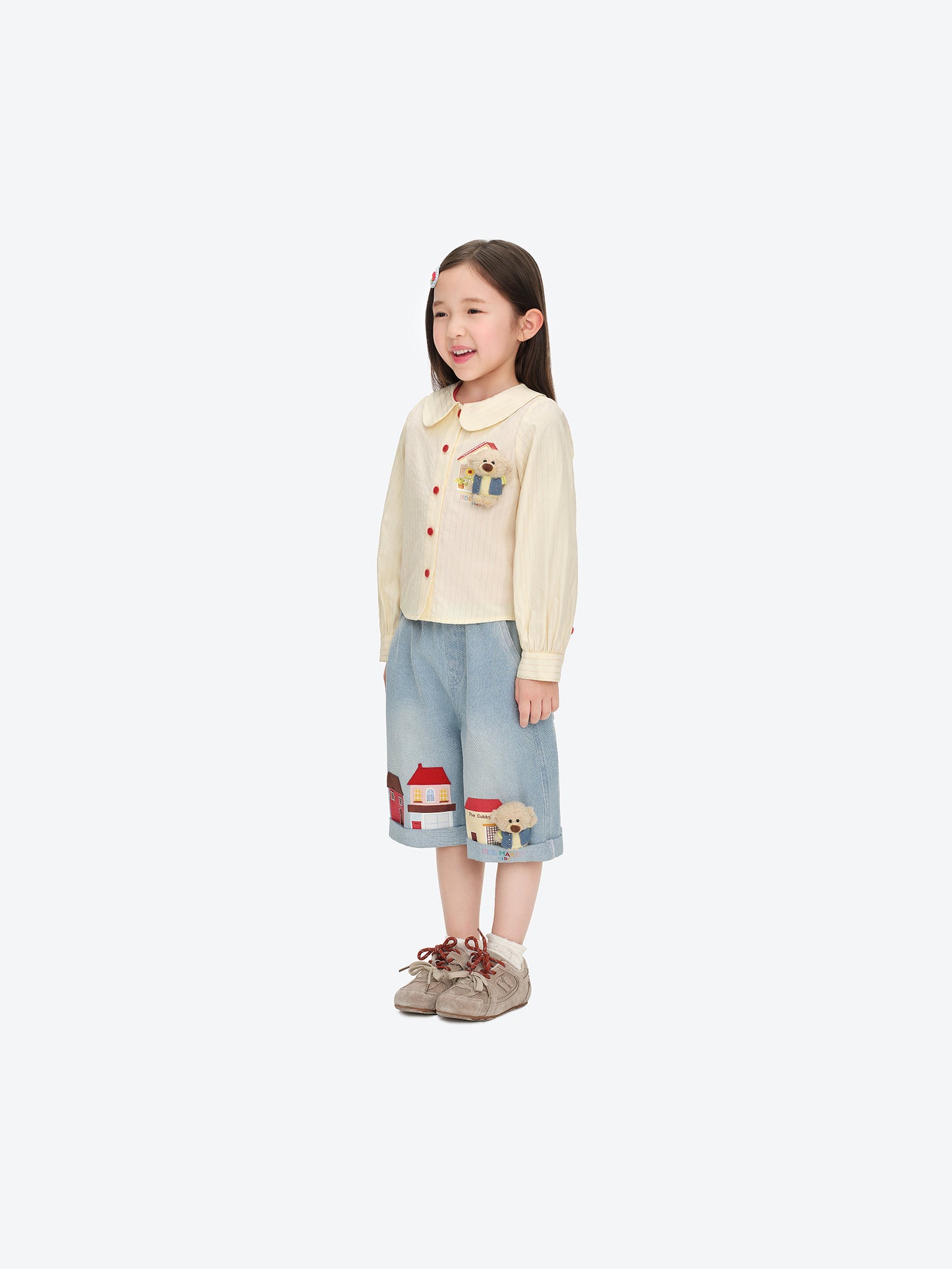 13DE MARZO BabyBear Town Greeting Pants - 13DE MARZO