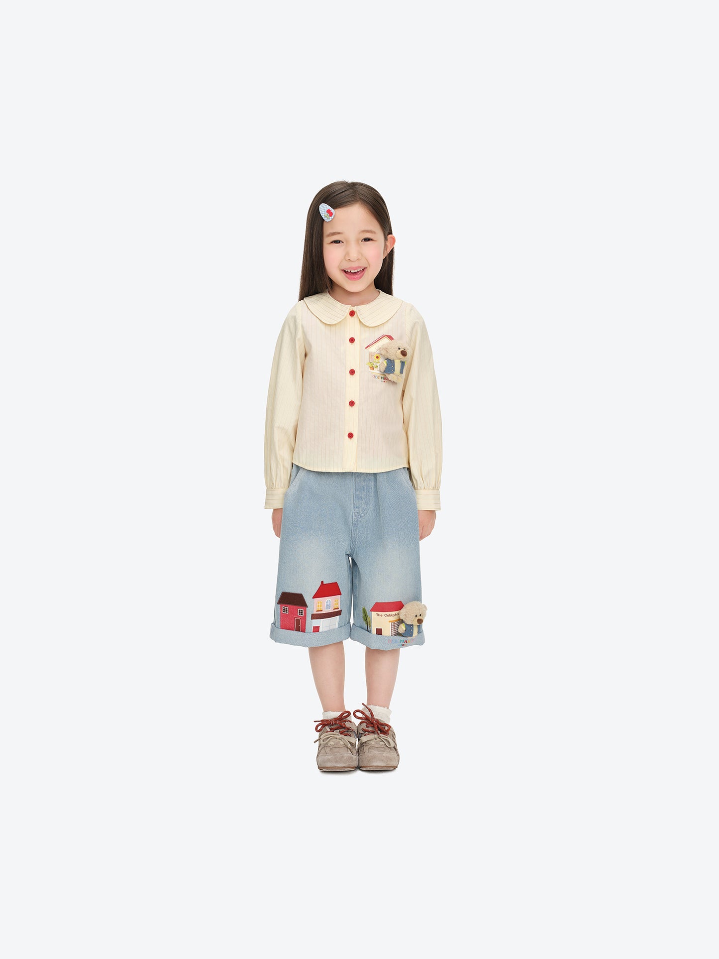13DE MARZO BabyBear Town Greeting Pants - 13DE MARZO