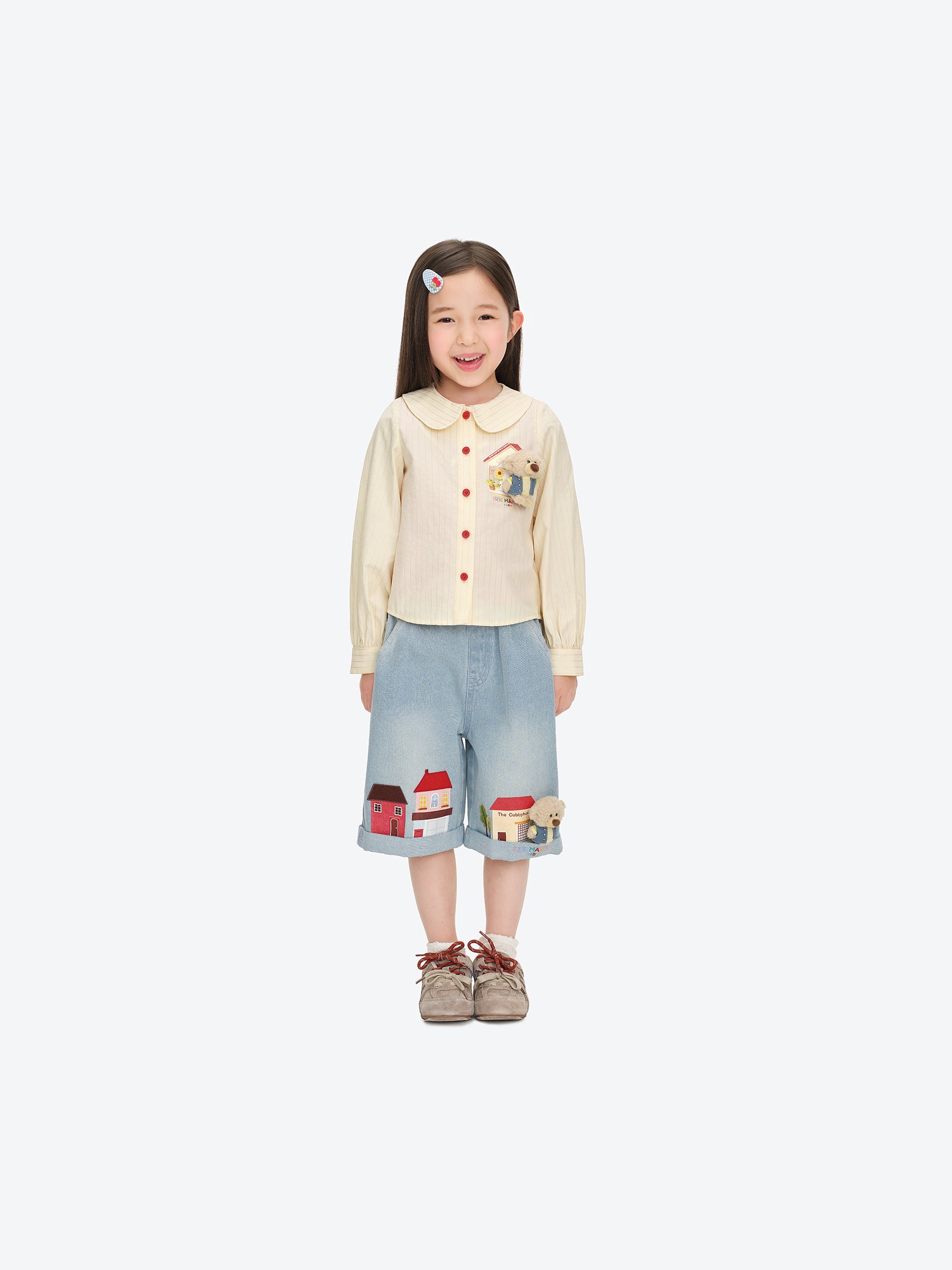 13DE MARZO BabyBear Town Greeting Pants - 13DE MARZO