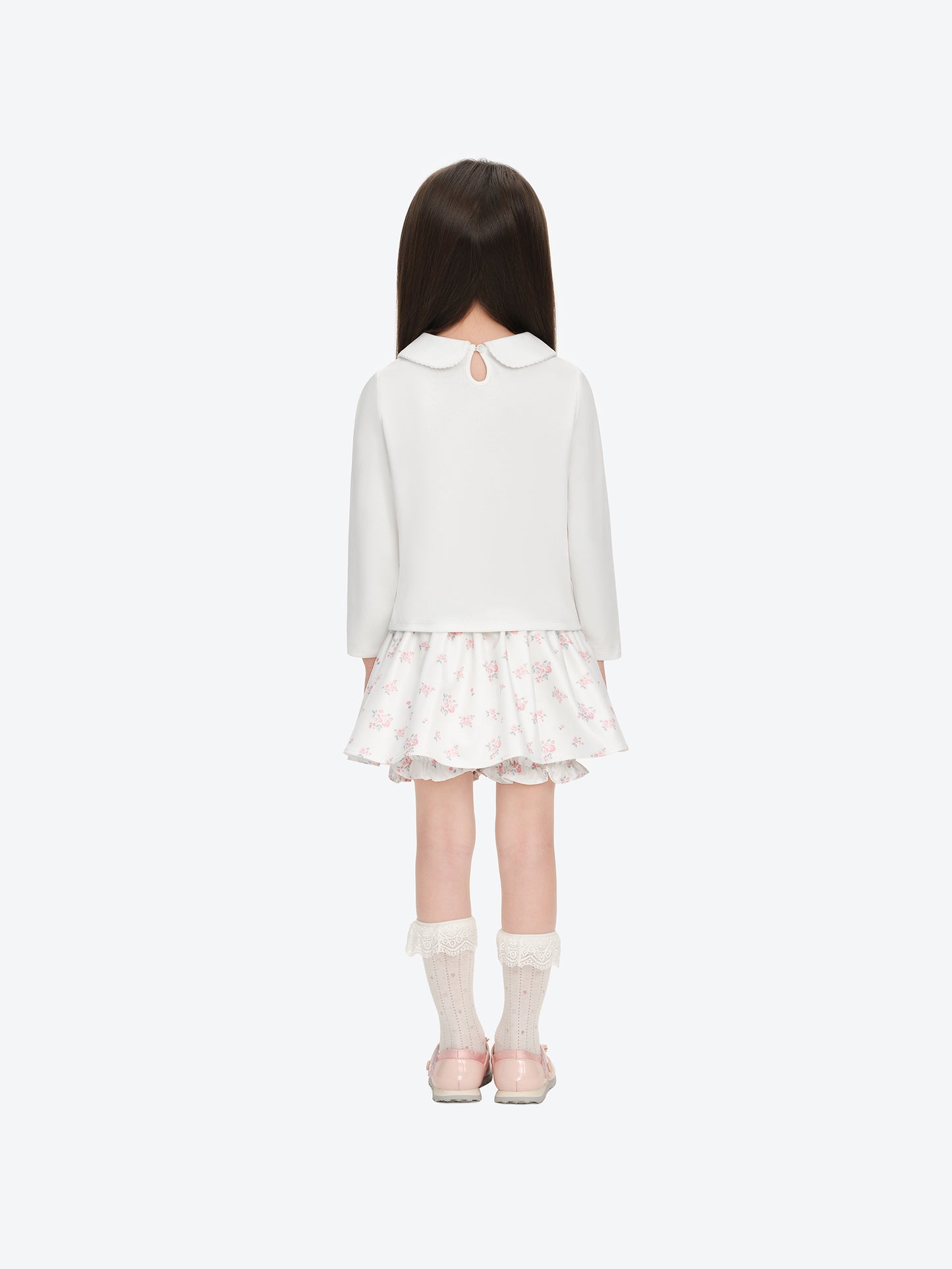 13DE MARZO BabyBear Floral Print Bloomer Shorts