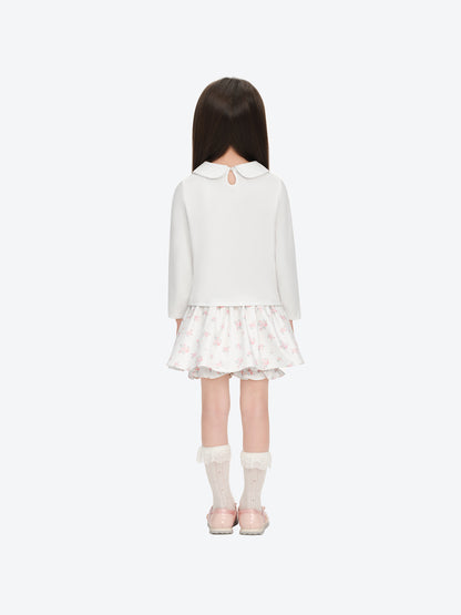 13DE MARZO BabyBear Floral Print Bloomer Shorts