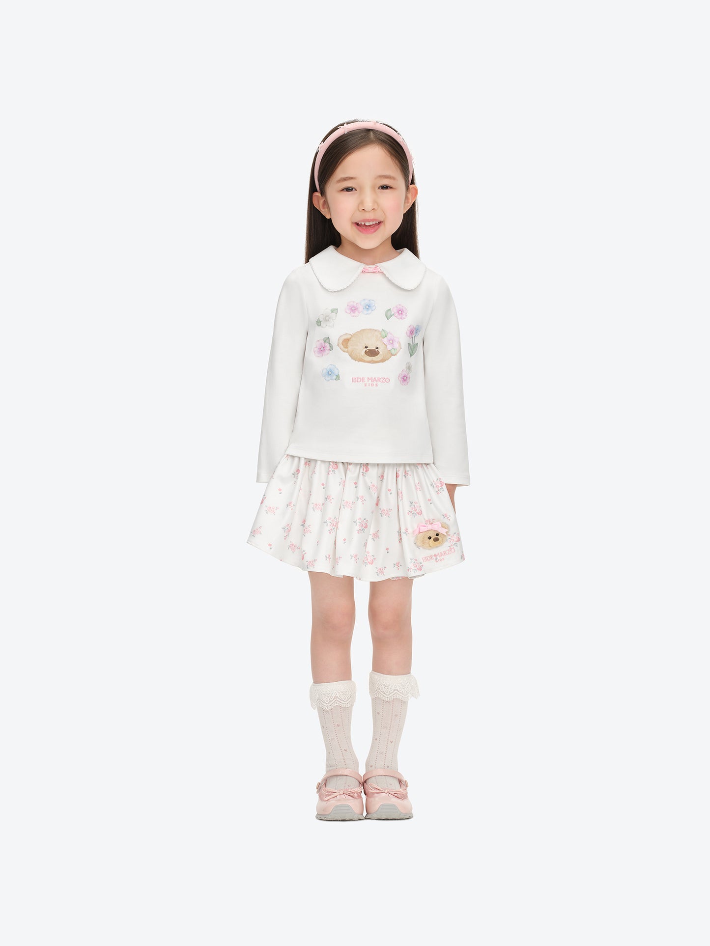 13DE MARZO BabyBear Floral Print Bloomer Shorts