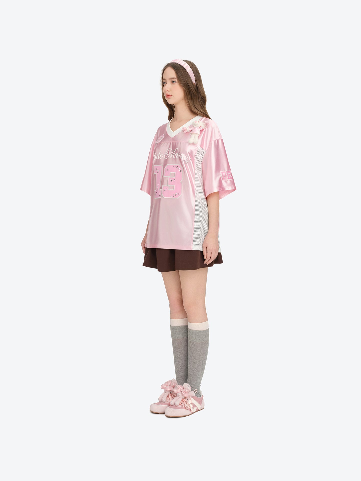 13DE MARZO Bear Plush Sneakers Pink - 13DE MARZO