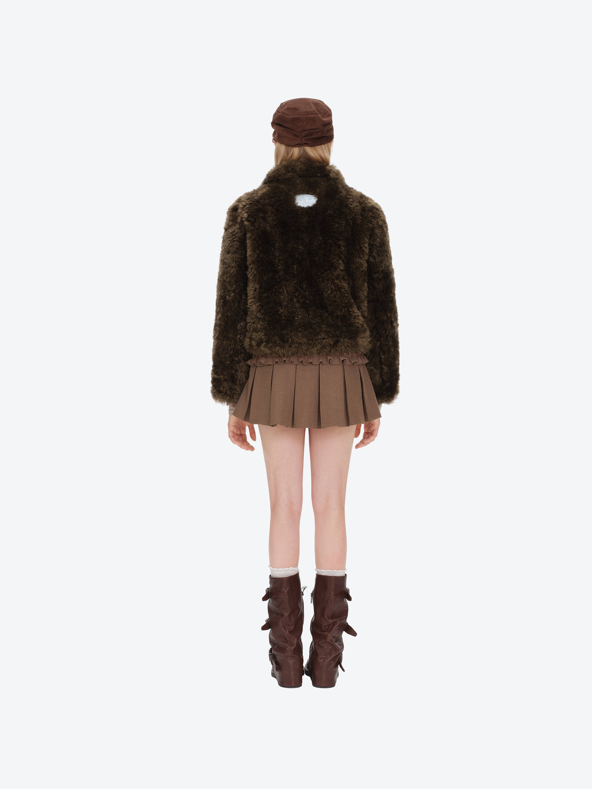 13DE MARZO Luminous Bear Coat Brown - 13DE MARZO