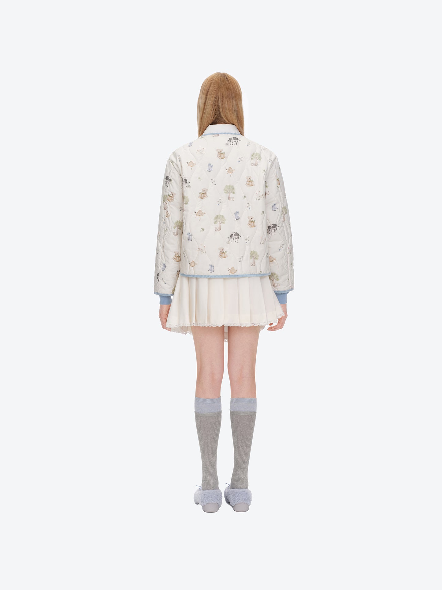 13DE MARZO Marzo Valley Print Jacket