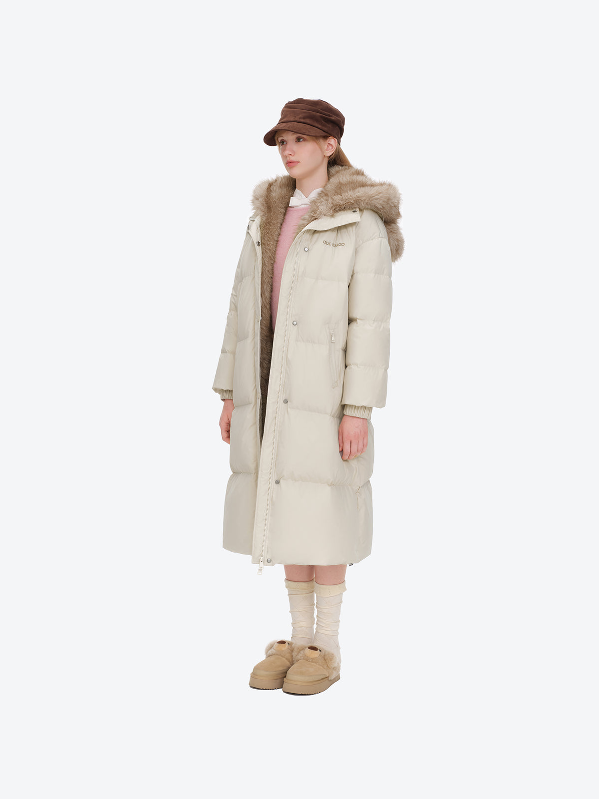 13DE MARZO Doozoo Snow Slippers Khaki