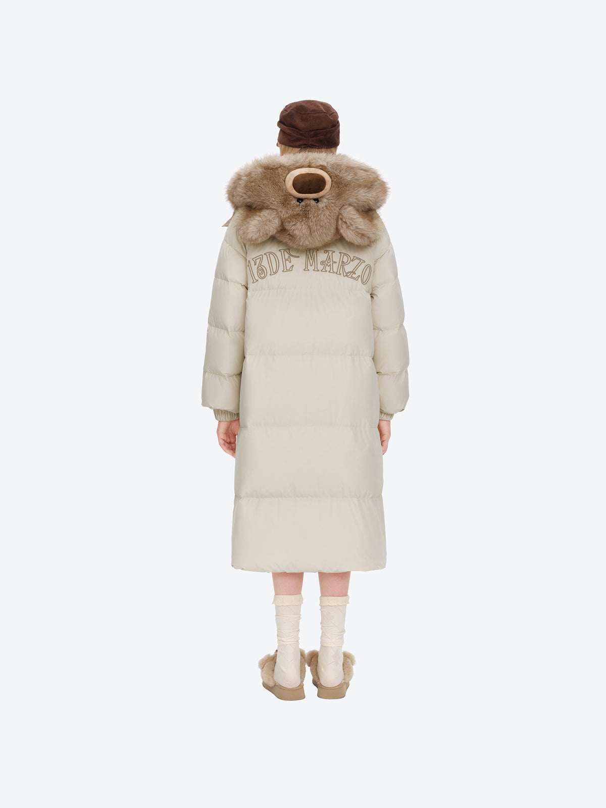 13DE MARZO Doozoo Snow Slippers Khaki