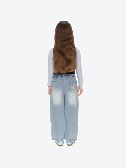 13DE MARZO Luminous BabyBear Firework Jeans