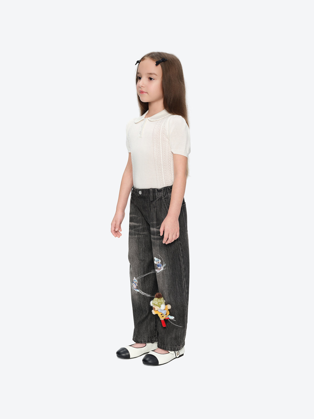 13DE MARZO Snow BabyBear Saber Jeans Black