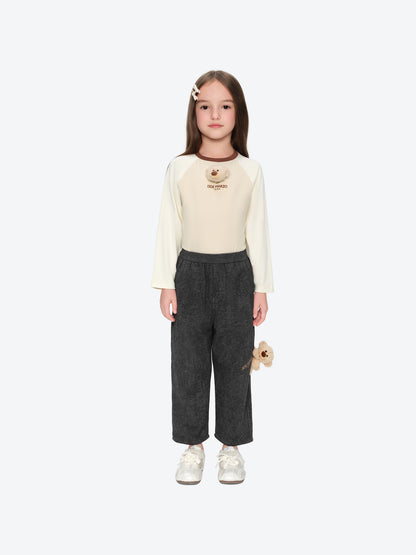13DE MARZO BabyBear Pocket Sweatpants Dark Grey
