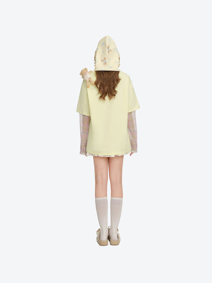 13DE MARZO All-Over Print Balaclava Yellow