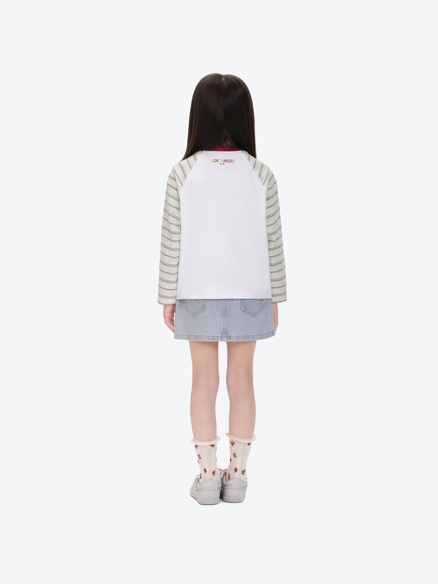 13DE MARZO Babybear Little Painter Long-Sleeve T-shirt