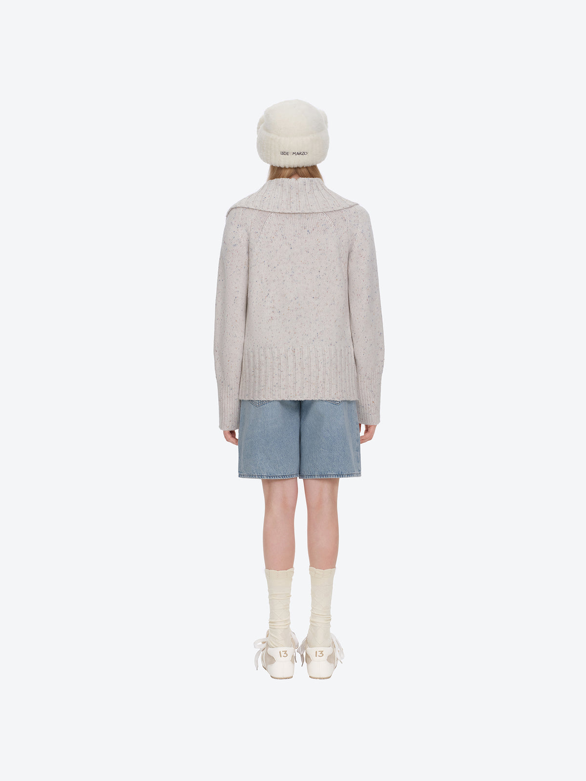 13DE MARZO Bear Suede Chunky Shoes Sand