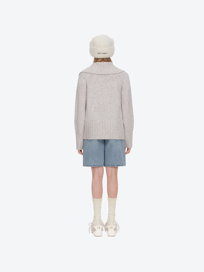 13DE MARZO Bear Suede Chunky Shoes Sand