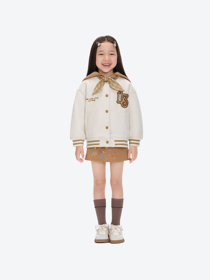 13DE MARZO BabyBear Surfer Sailor Collar Jacket Beige