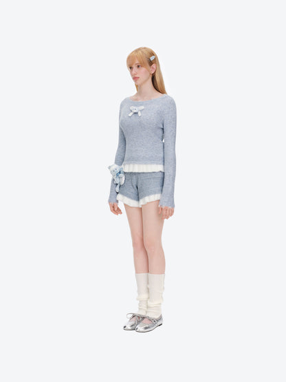 13DE MARZO Nighty Night Bear  Long Sleeve Top