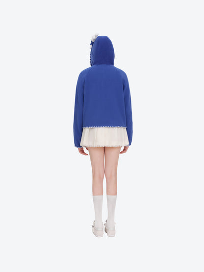 13DE MARZO Marzo Valley Fleece Jacket Blue