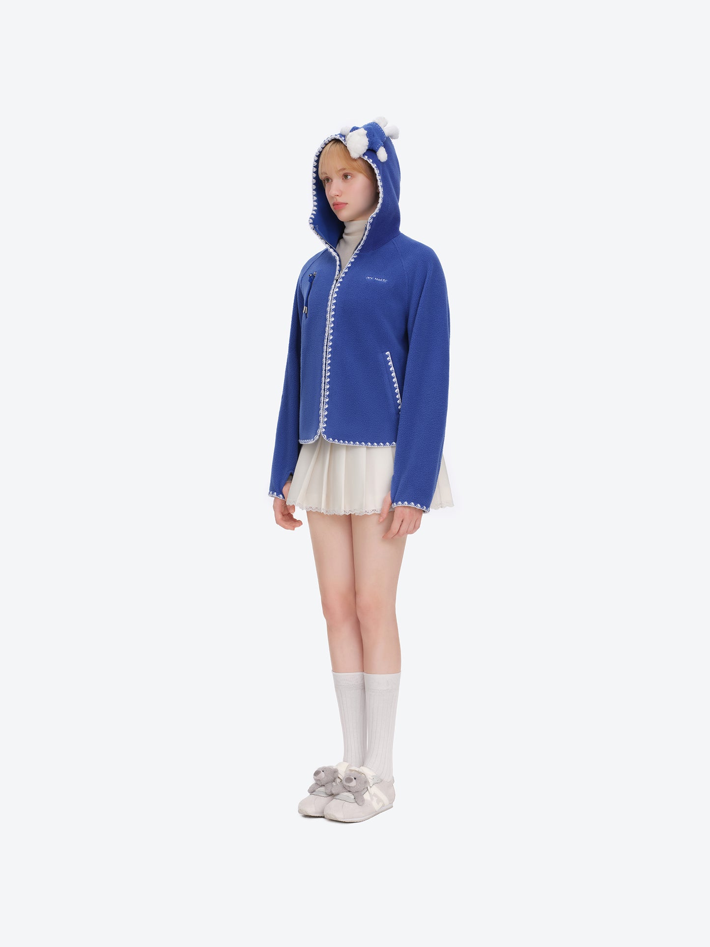 13DE MARZO Marzo Valley Fleece Jacket Blue