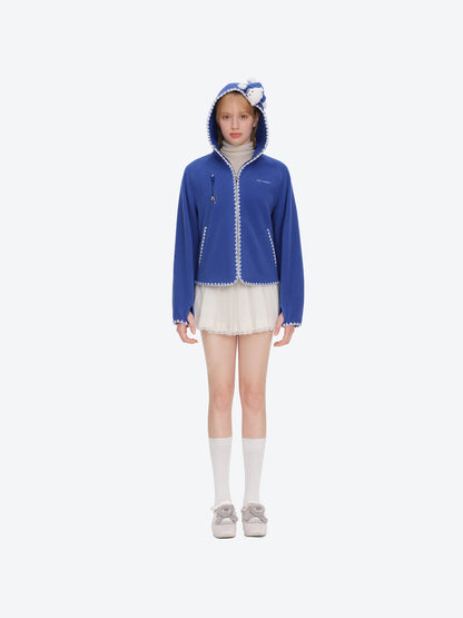 13DE MARZO Marzo Valley Fleece Jacket Blue