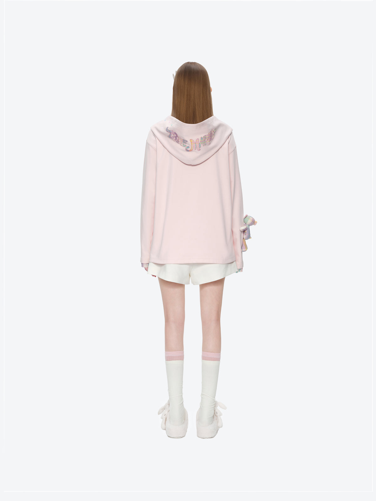 13DE MARZO Doozoo Platform Slippers White - 13DE MARZO
