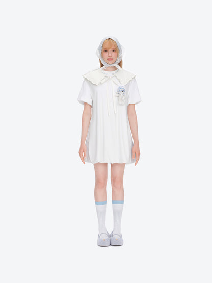 13DE MARZO Furry Ballet Mary Janes Blue