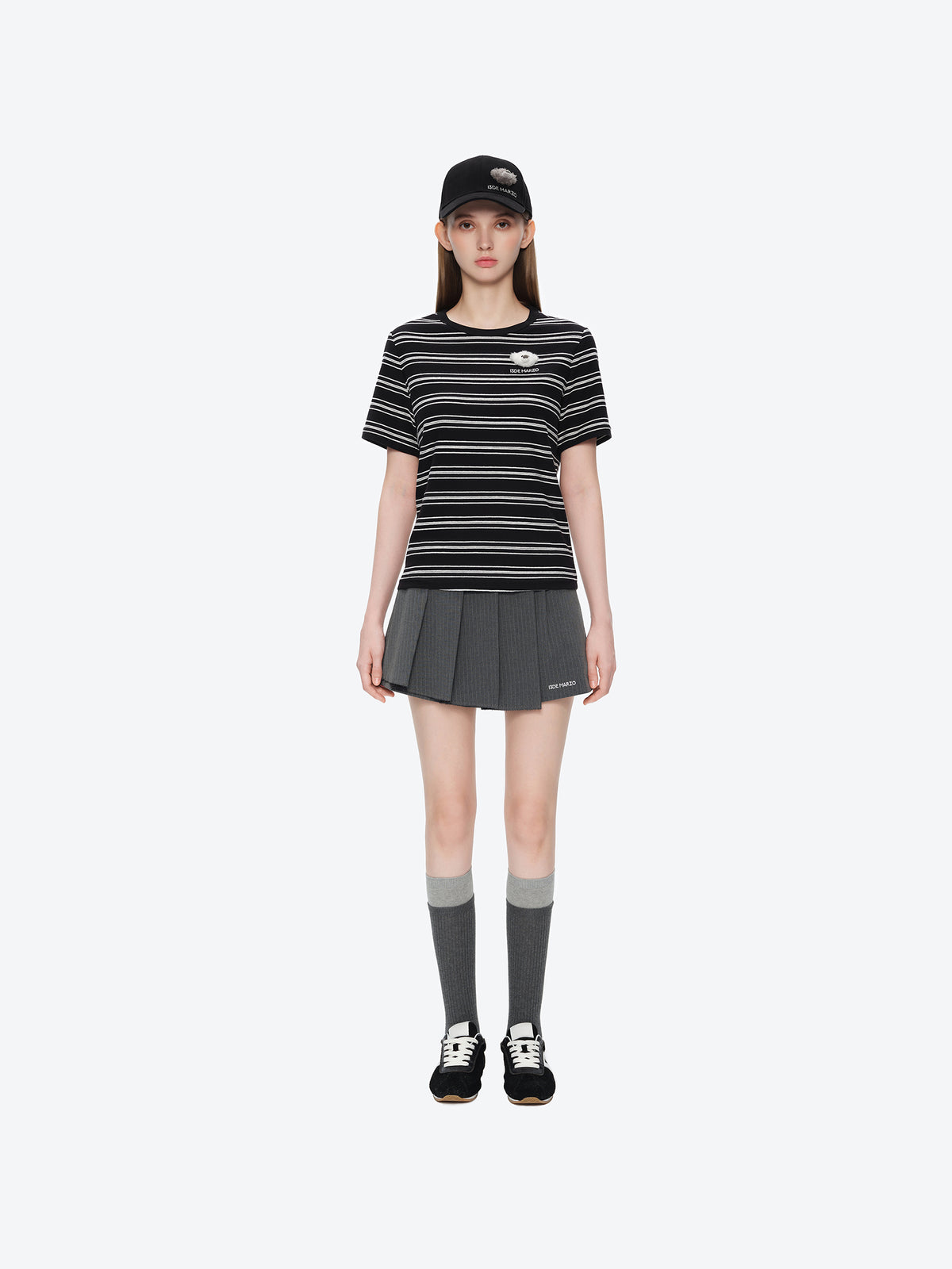 13DE MARZO Basic Baseball Cap Black