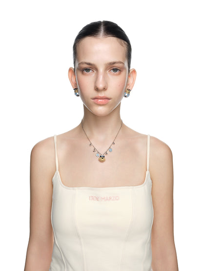 13DE MARZO Little Bear Captain Anchor Necklace - 13DE MARZO