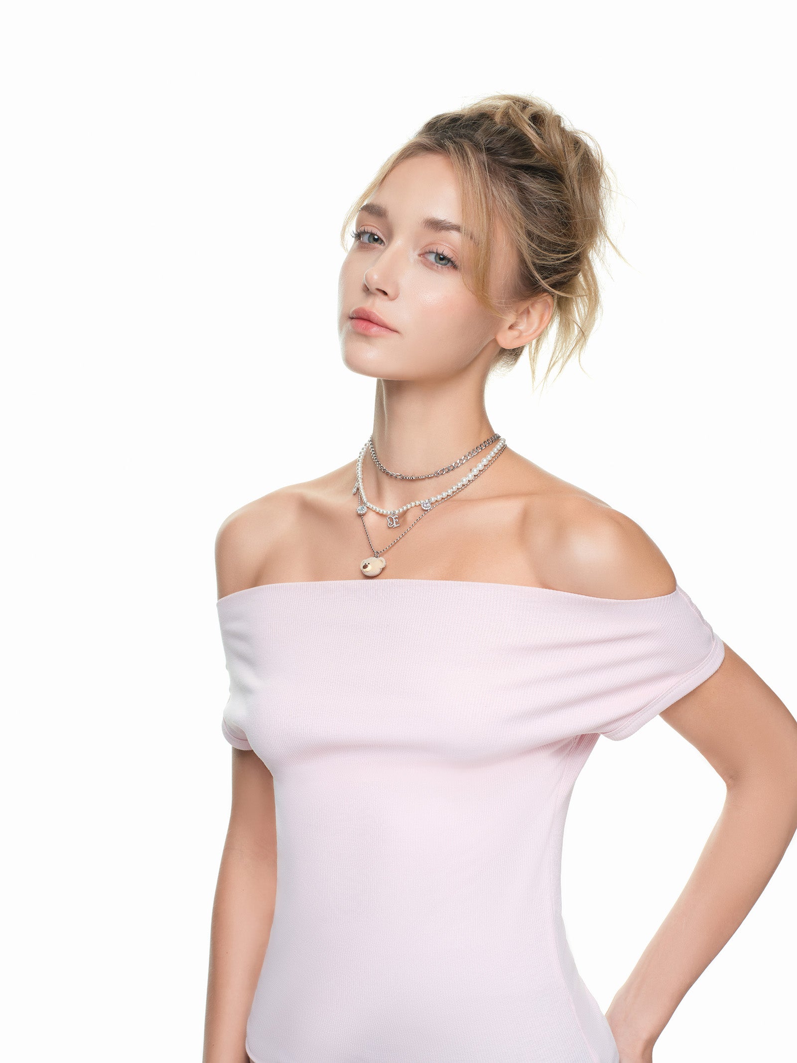 13DE MARZO Bear Layered Necklace - 13DE MARZO