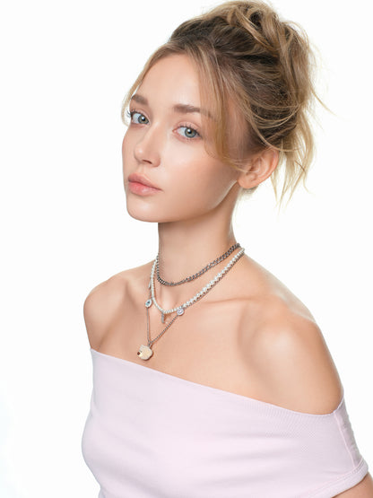 13DE MARZO Bear Layered Necklace - 13DE MARZO