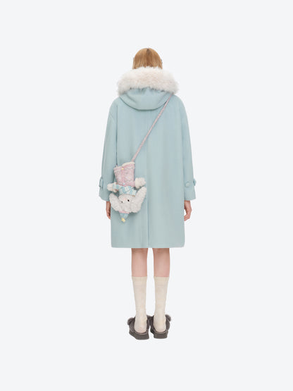 13DE MARZO Glove-Shaped Crossbody Bag White