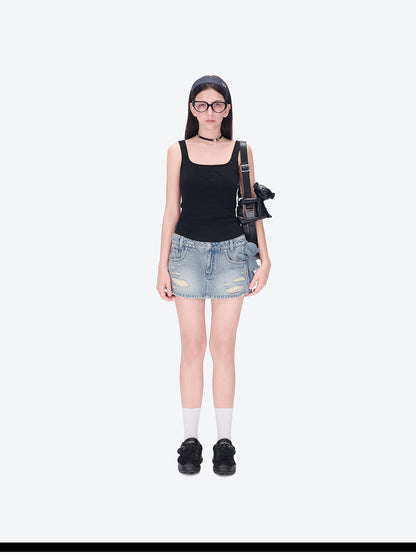 13DE MARZO Bear Vintage Racing Sneaker Black