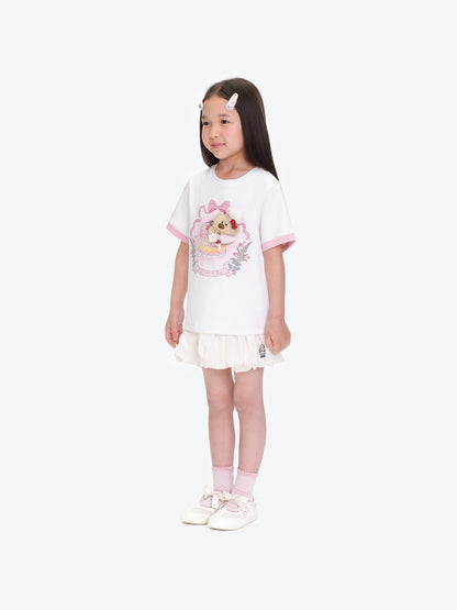 13DE MARZO BabyBear Strawberry Cake T-shirt - 13DE MARZO